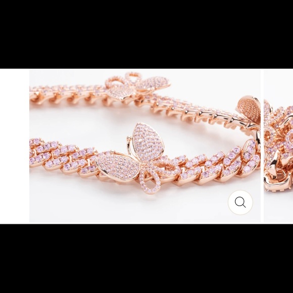 Santo X Santo 12MM Butterfly Rose Gold Chain - Picture 4 of 4